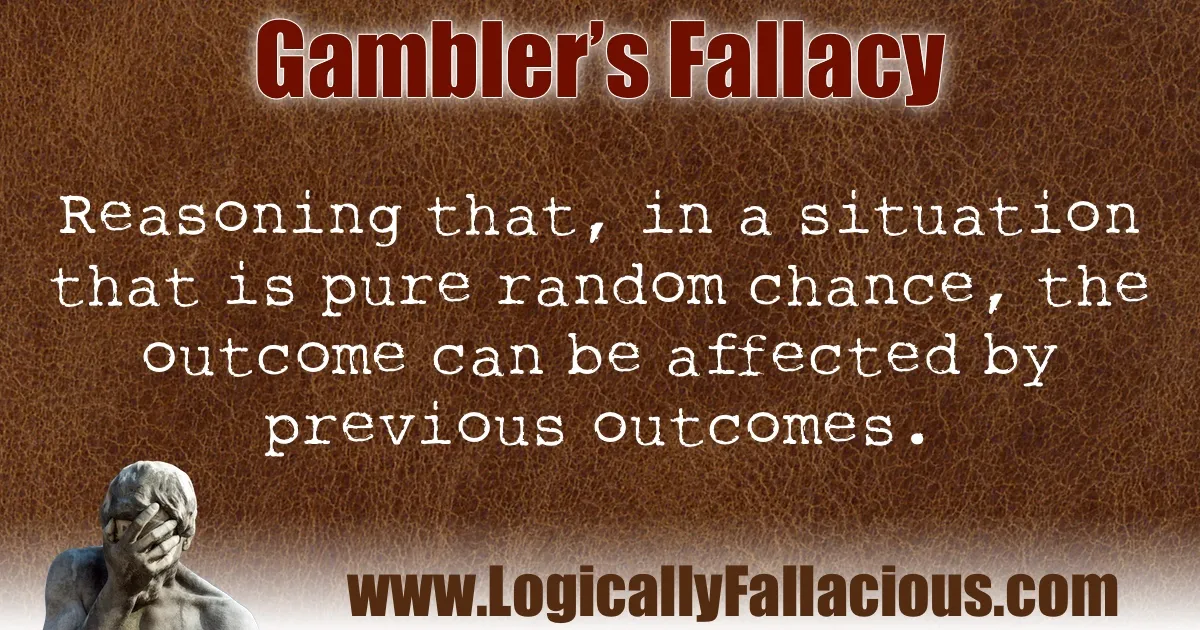 赌徒谬误,gambler's fallacy