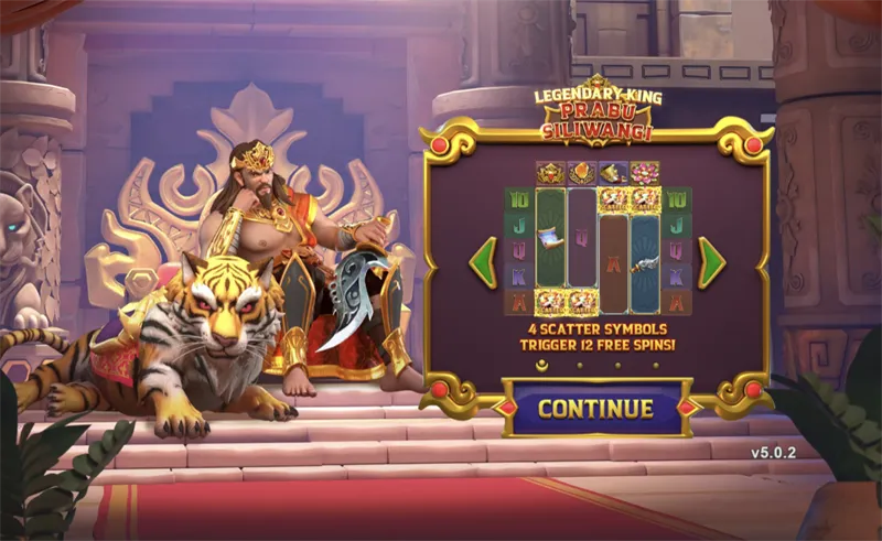 传奇国王：普拉布·西利旺吉,老虎机,Legendary King Prabu Siliwangi,slot game